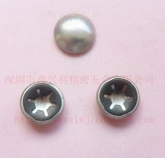 戴帽轴承夹 翻边定位介子 梅花夹