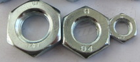 DIN德标 936 - 1985 六角薄螺母 04级05级 M6-M18