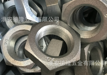 六角薄螺母DIN936 17H 22H级 M20-M64