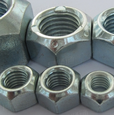 ASME/ANSI美标 18.16.3M - 1998 【米制六角法蘭壓點式鎖緊螺母】