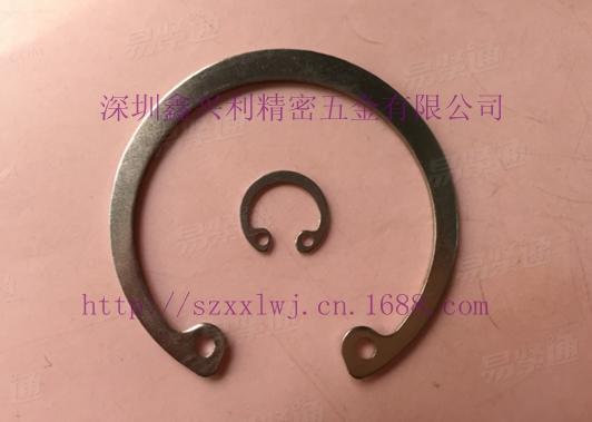 現貨供應 發黑孔用彈性擋圈 卡簧定制