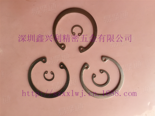 優(yōu)質(zhì)碳素鋼  65Mn  孔用卡簧 規(guī)格齊全 可定做