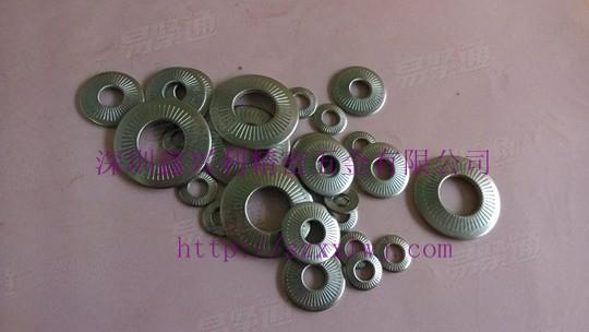 60SI2MN 鎖緊滾花碟簧 壓花碟簧