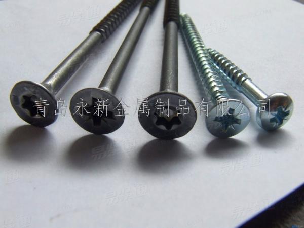 十字/米字/梅花槽 沉头自攻钉