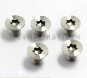 不銹鋼 內六角花形沉頭螺釘