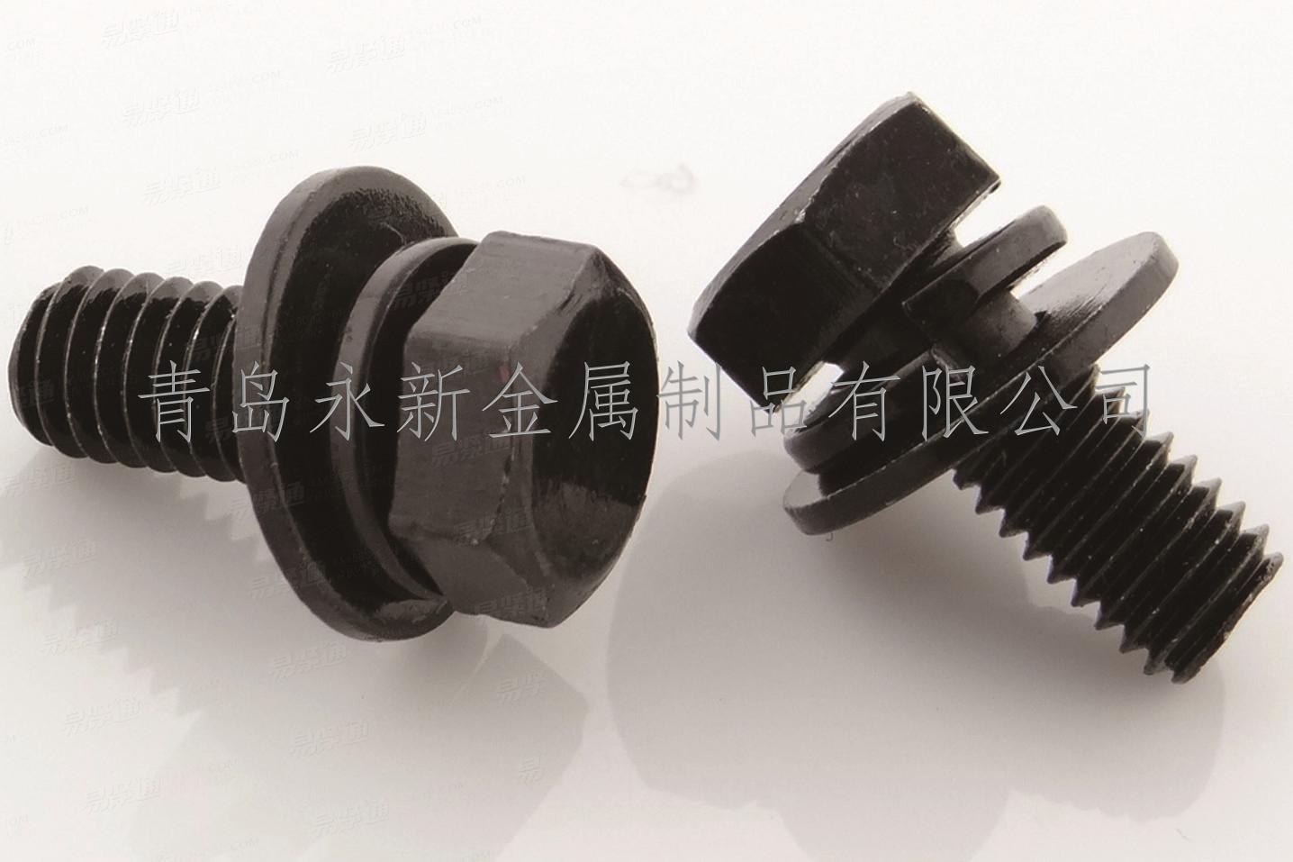 GB 9074.14  六角头螺栓和平垫组合