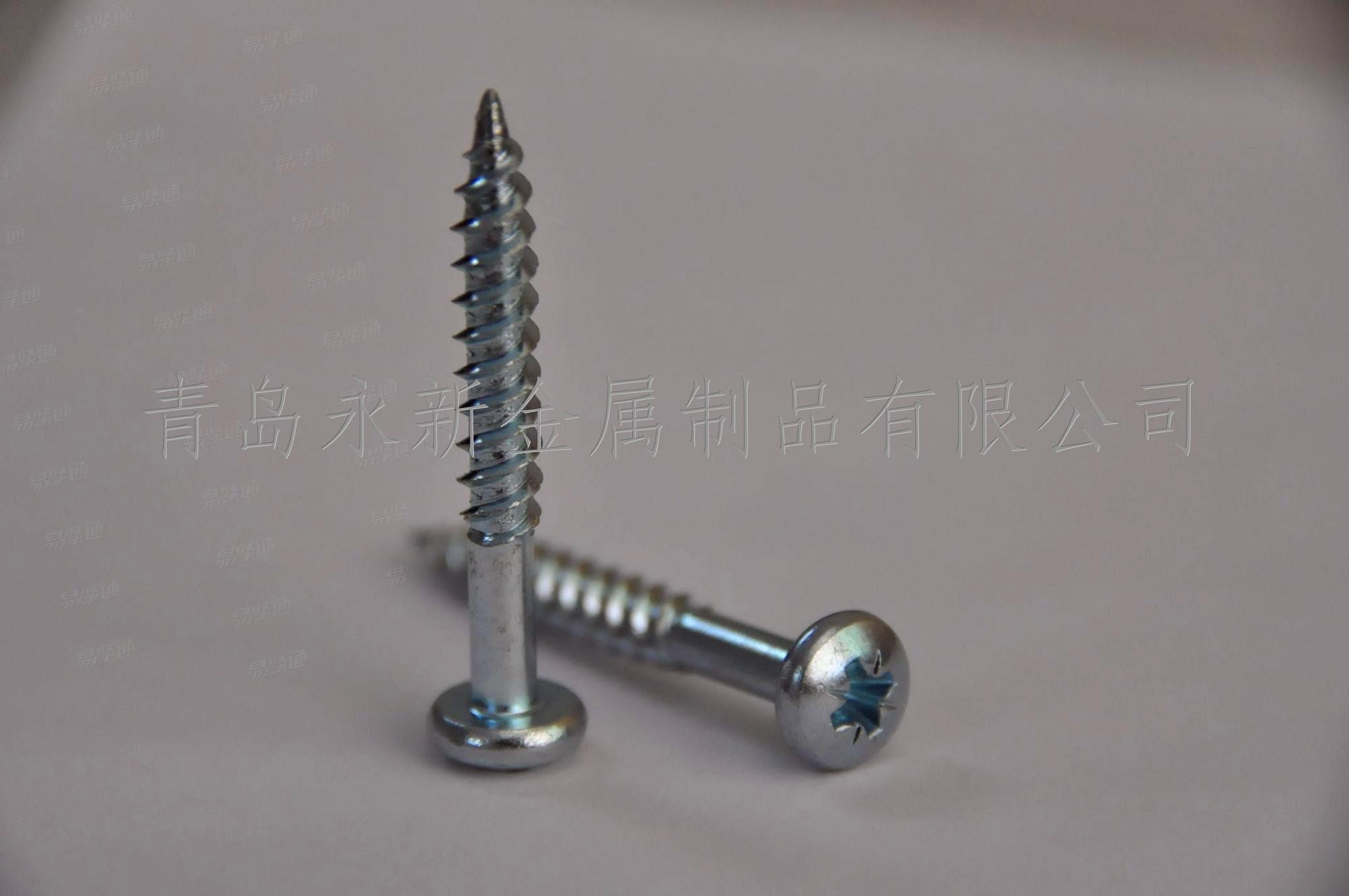 米字槽盘头纤维板钉