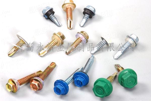 烤漆 法兰六角头钻尾螺丝