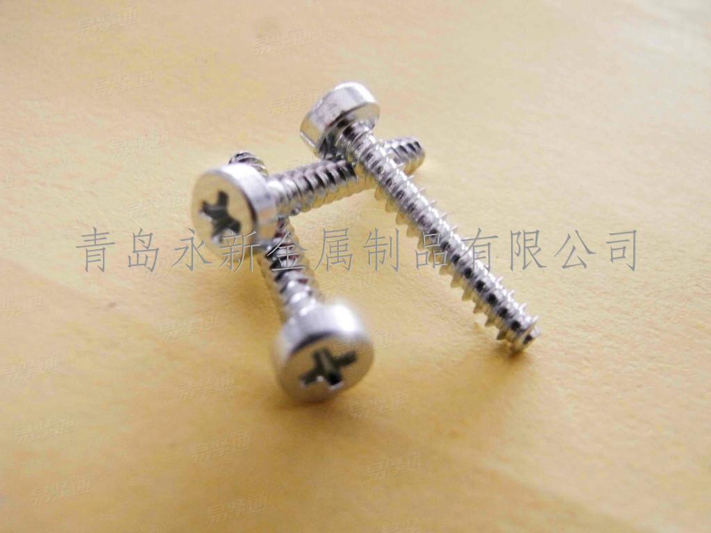 不鏽鋼 十字槽圓柱頭自攻釘