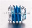 蓝色 开槽平端紧定螺钉 厂家直销