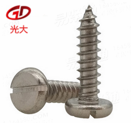 DIN德标 7971 开槽盘头自攻钉