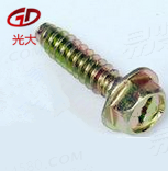 DIN德标 7504 开槽六角带介钻尾自攻钉