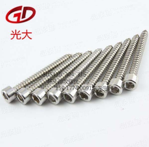 杯頭自攻螺絲 SUS410、304、316