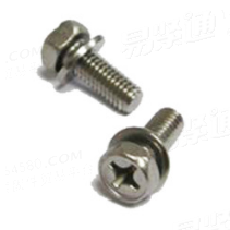 六角头自攻螺钉和大垫圈组合件