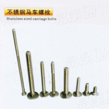 廠家直銷 不鏽鋼馬車螺栓 方頸螺栓