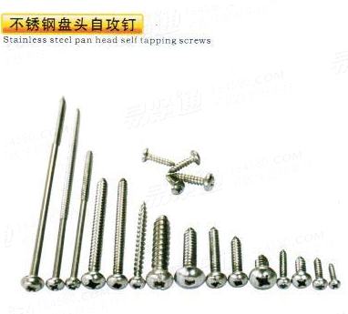 不锈钢盘头自攻钉 规格齐全
