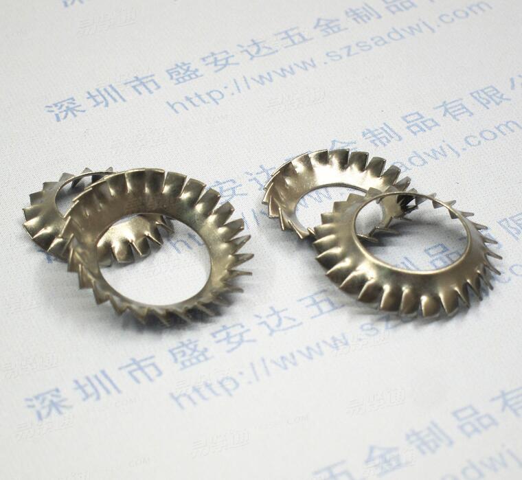 GB國标 956.2 - 1987 【錐形鋸齒鎖緊墊圈】