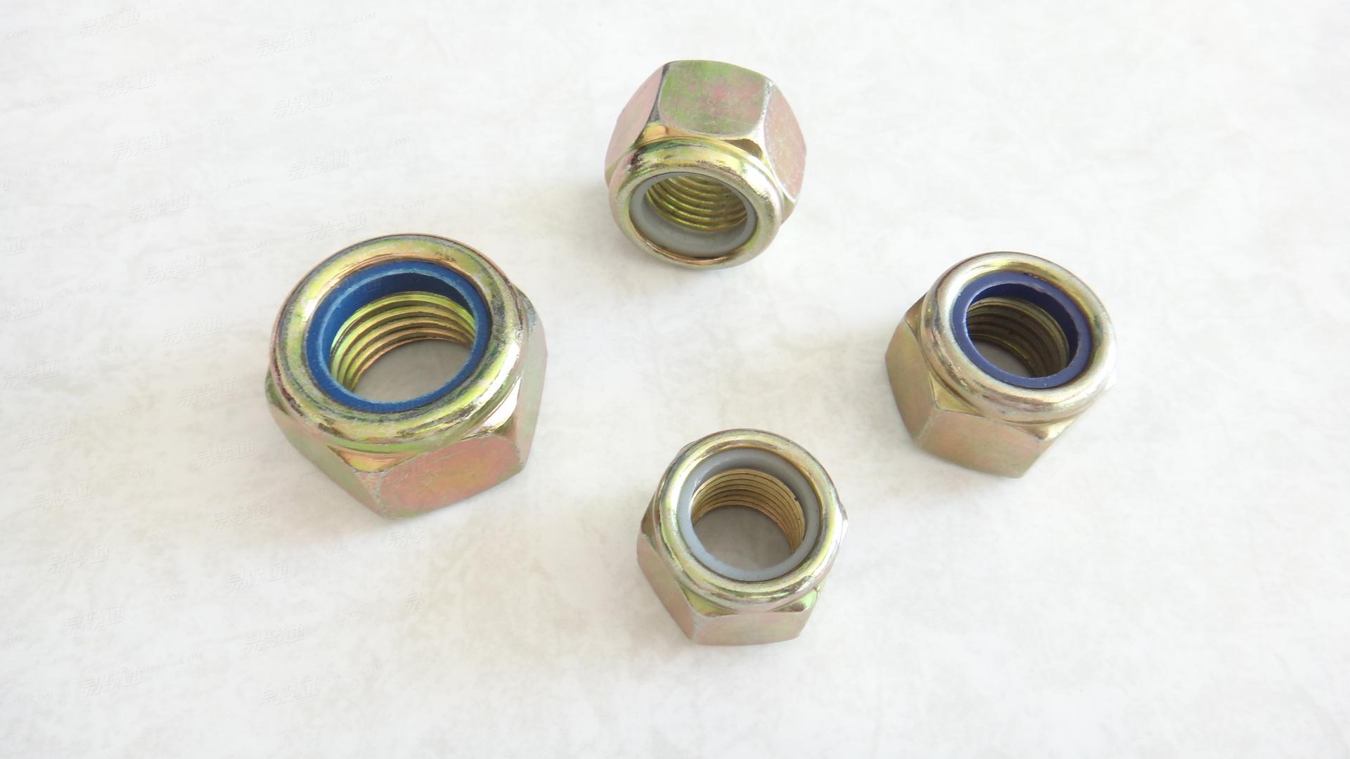 DIN德標 982 - 1987 【非金屬嵌件鎖緊加厚螺母