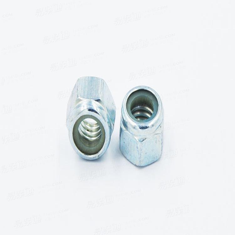 海盐厂家供应DIN982-1987非金属嵌件锁紧加厚螺母兰尼 白尼