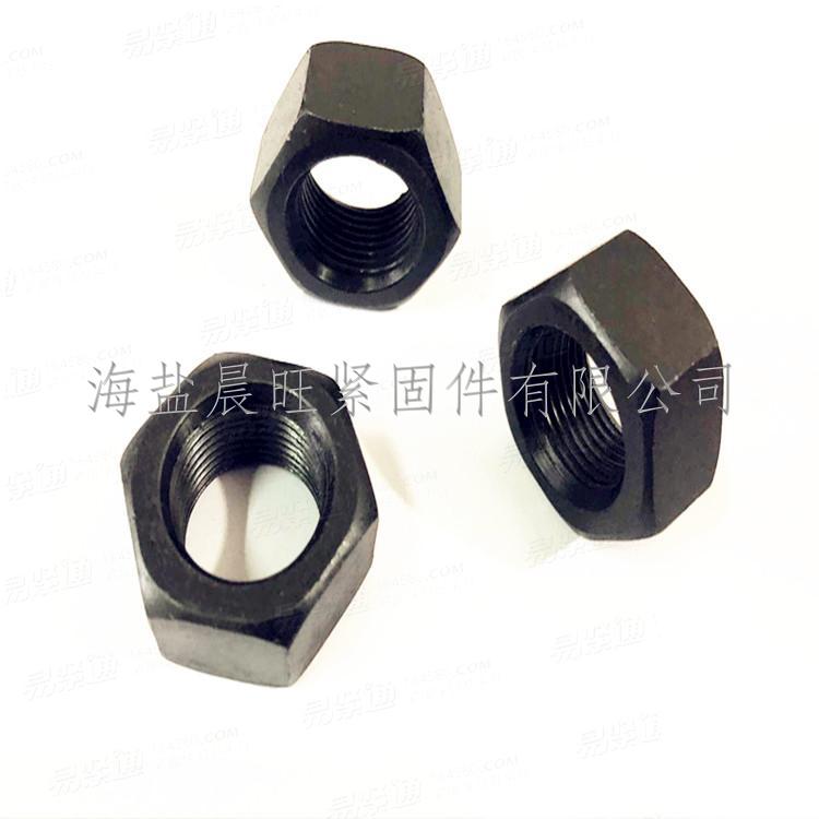 海鹽廠家供應六角螺母國標GB6170-2000六角螺母M16中碳