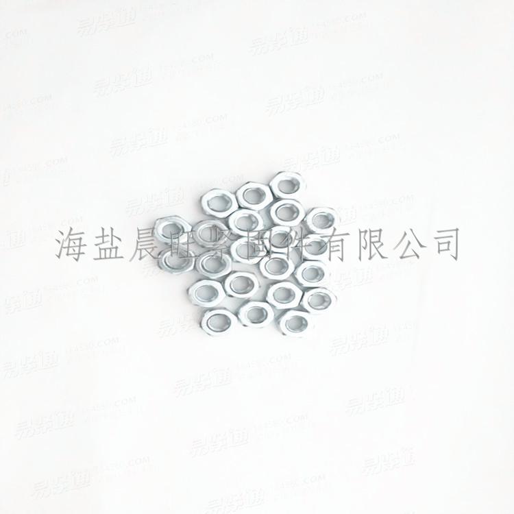海鹽供應GB國标6170-2000六角螺母M4M5M6