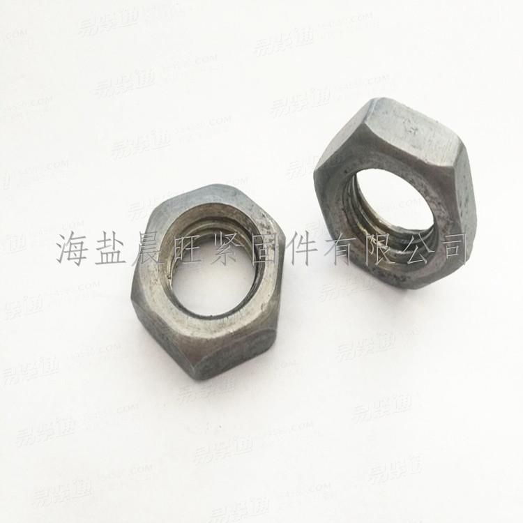 海盐供应DIN439-2-1987带倒角的六角薄螺母M20