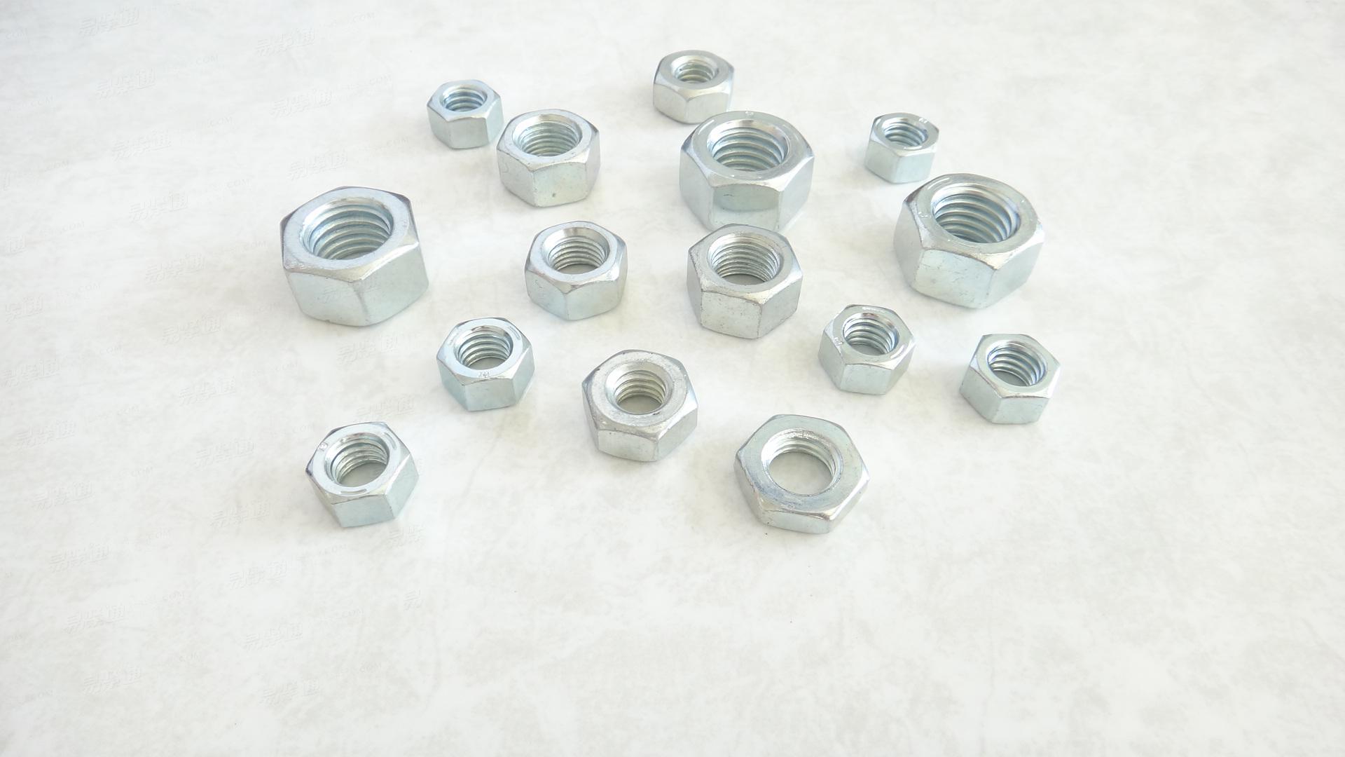 DIN德标 936 - 1985 【六角薄螺母】