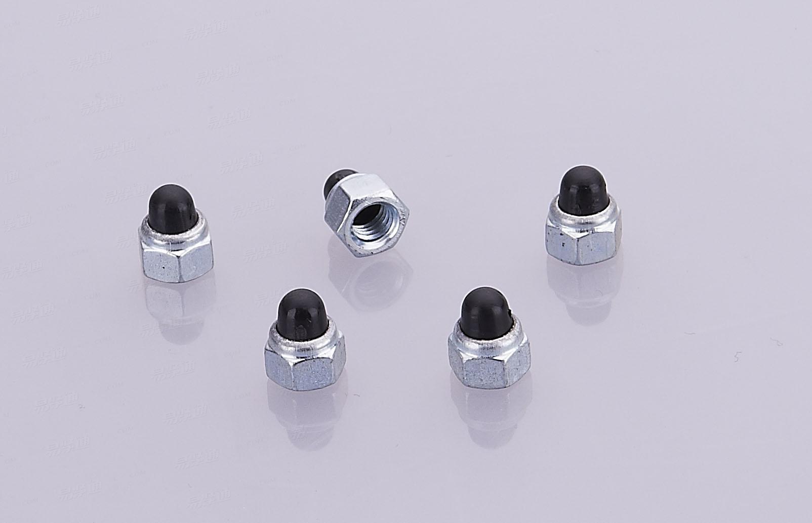 非金属嵌件六角盖形螺母