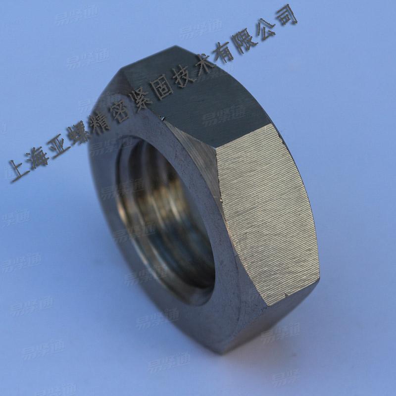 316L不锈钢A级和B级六角薄螺母ISO4035