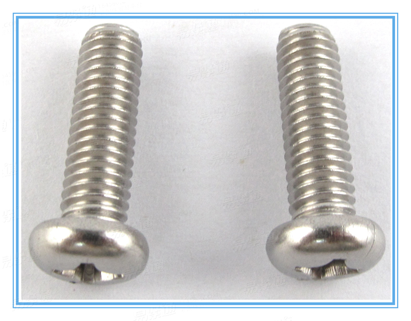 A2 GB818-2000 不锈钢十字盘头机螺钉2