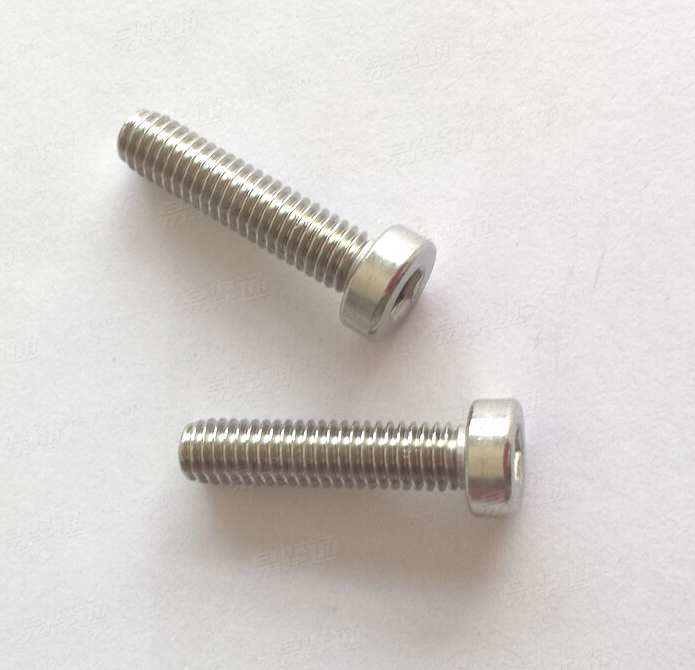 A2 DIN7984 不锈钢薄头内六角螺丝