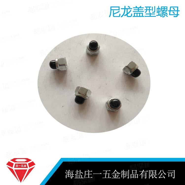 庄一/厂家直销 DIN986非金属嵌件六角盖形螺母