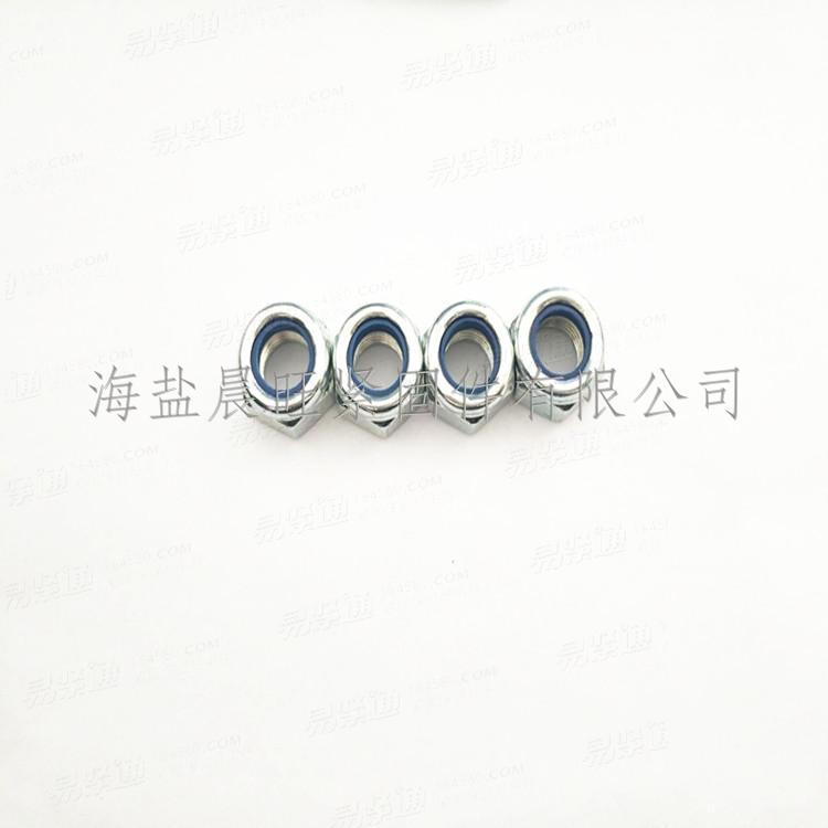 美制六角非金屬鎖緊螺母5/16-18