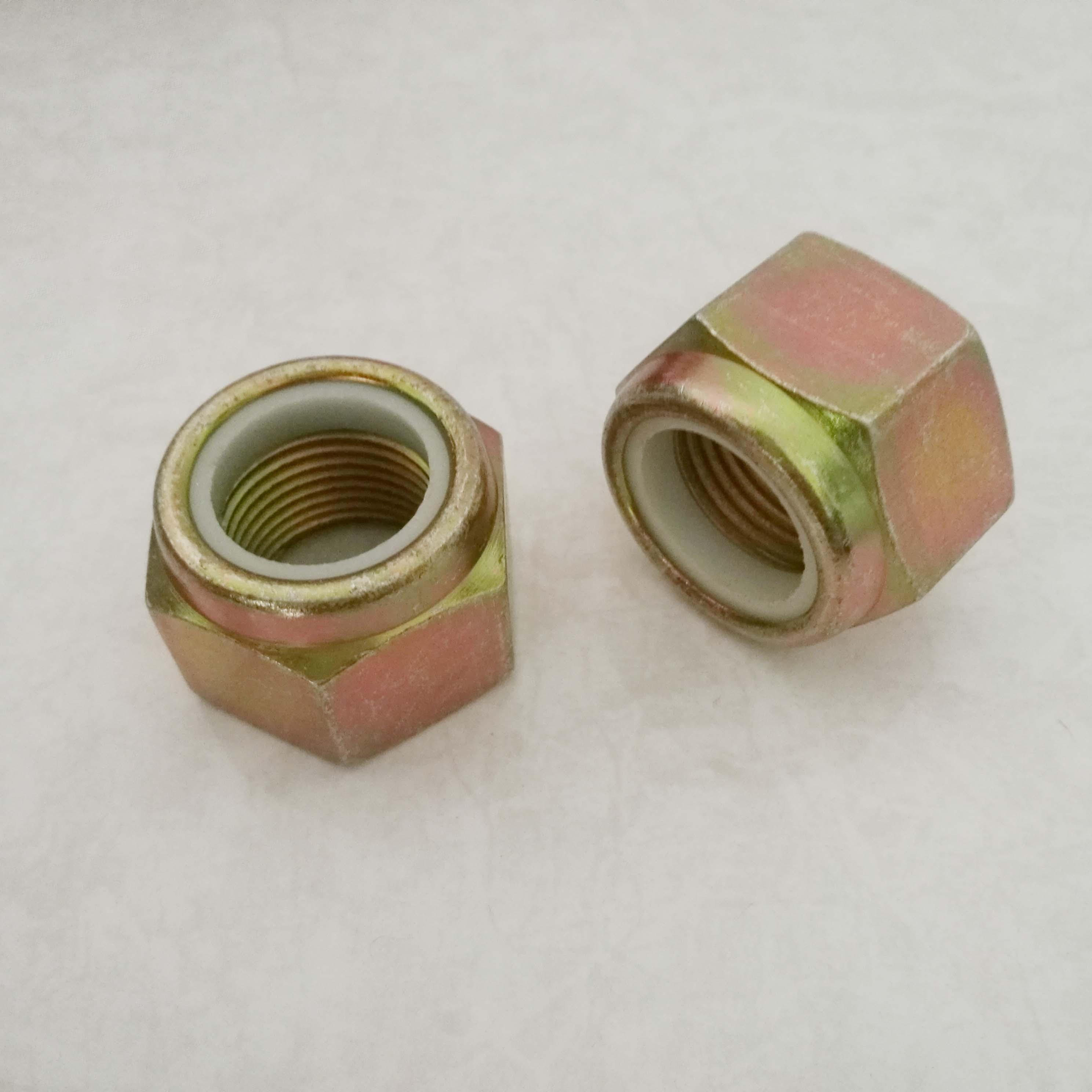 GB889六角尼龙锁紧螺母