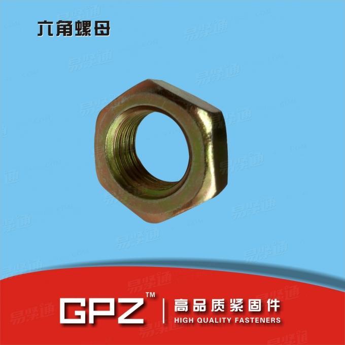 [國際]  ISO 4166-1979 精密機械用六角薄螺母 F級