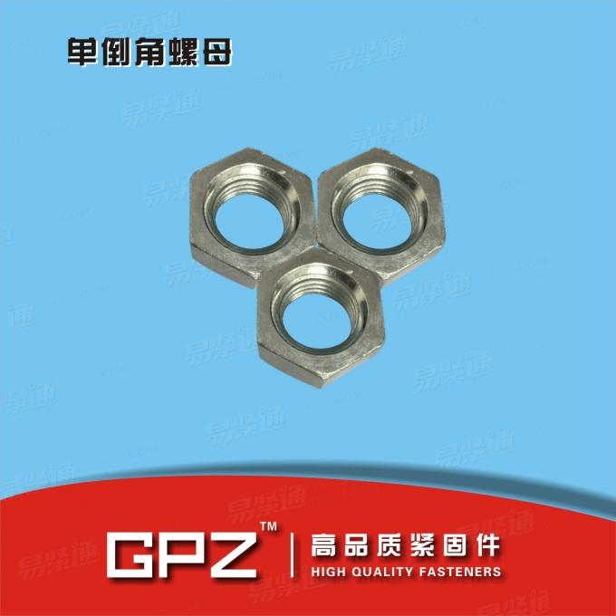 [國際]  ISO 4036-1999 無倒角六角薄螺母