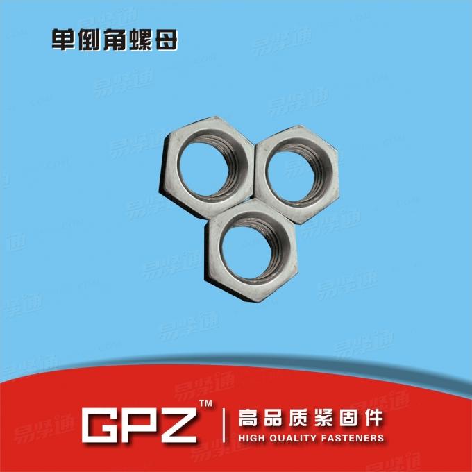 [国标]  GB /T 6174-2000 无倒角六角薄螺母