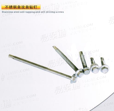 不鏽鋼 六角帶介 自攻自鑽釘