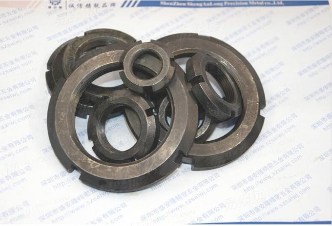 GB812四槽圓螺母止退鎖緊圓螺母