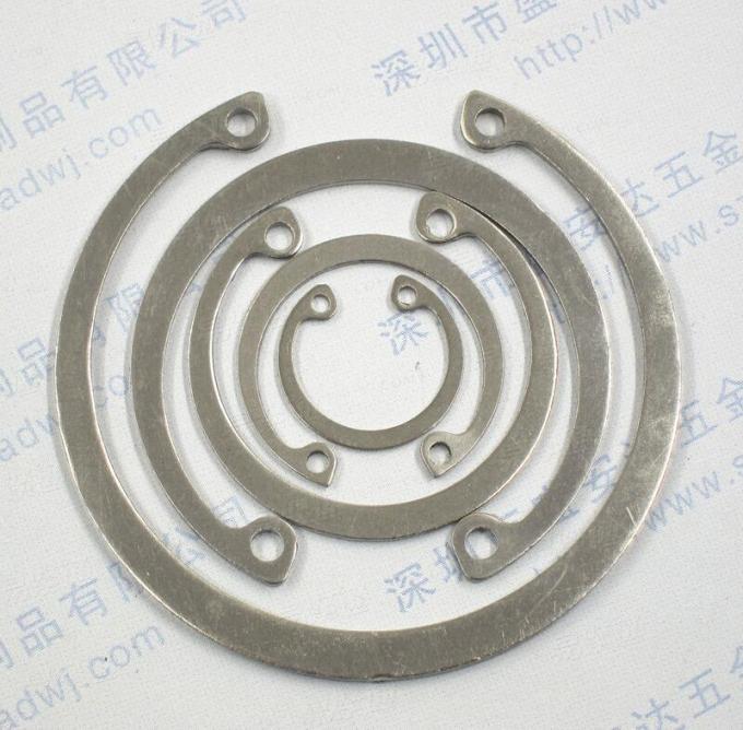 不锈钢孔用卡簧