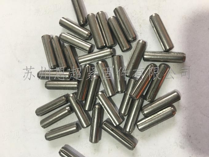 DIN德标 1473 - 1978 【帶倒角及全長平行溝槽的槽銷】