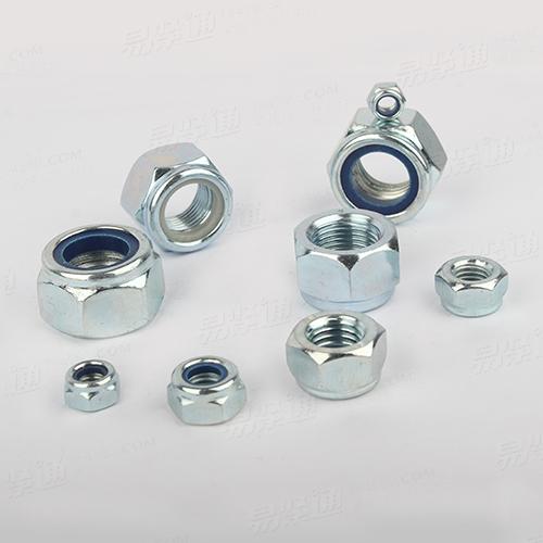 DIN982六角尼龙锁紧螺母