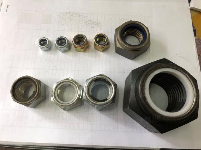 非金屬嵌件六角鎖緊螺母