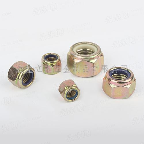 DIN985/982/GB889/6182六角尼龍鎖緊螺母