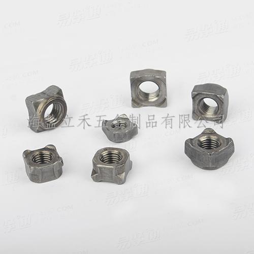 DIN928/GB13680四角焊接螺母/点焊螺母M5-M16现货