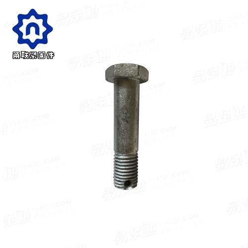GB 31.3 - 1988 六角头螺杆带孔螺栓热锻红打