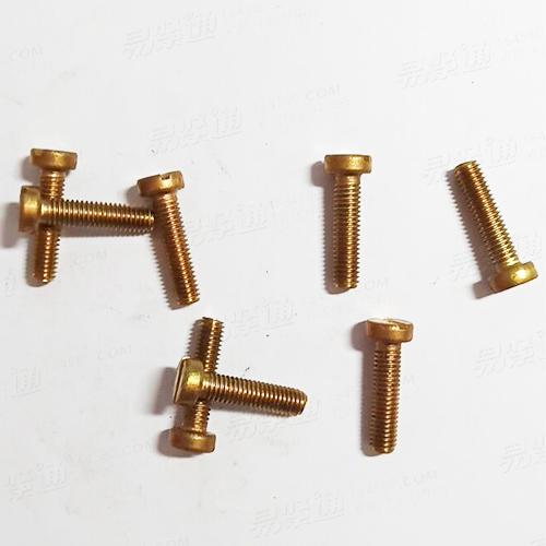 DIN 84 銅開槽圓柱頭螺釘