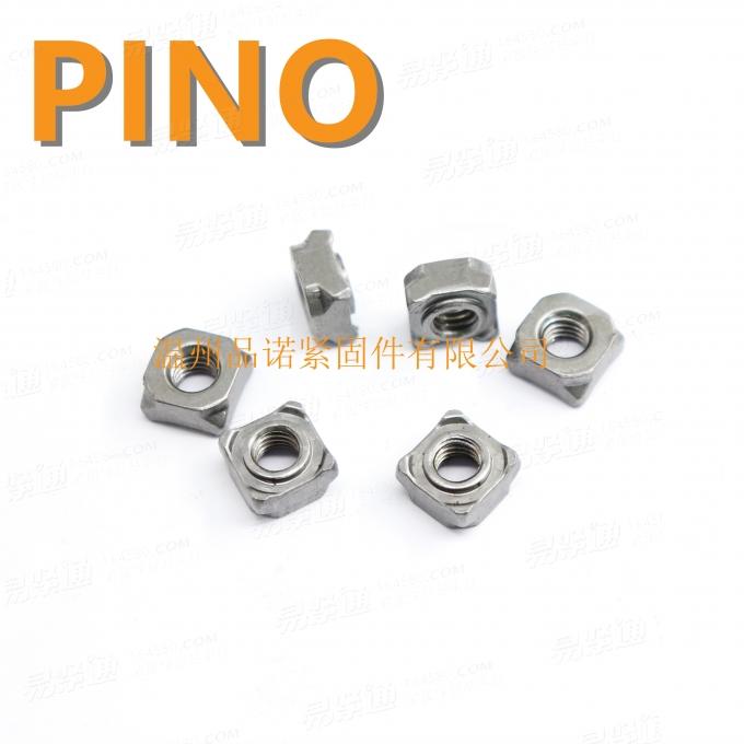 M6四方焊接螺母带定位圈非标碰焊螺帽