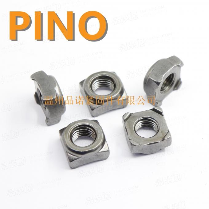 QCT 712-2011四方焊接螺母Q369B型安全带螺母716-20加硬凸焊螺帽