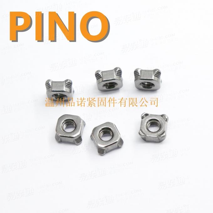 JIS B 1196-2010四角焊接螺母M4小螺母焊接